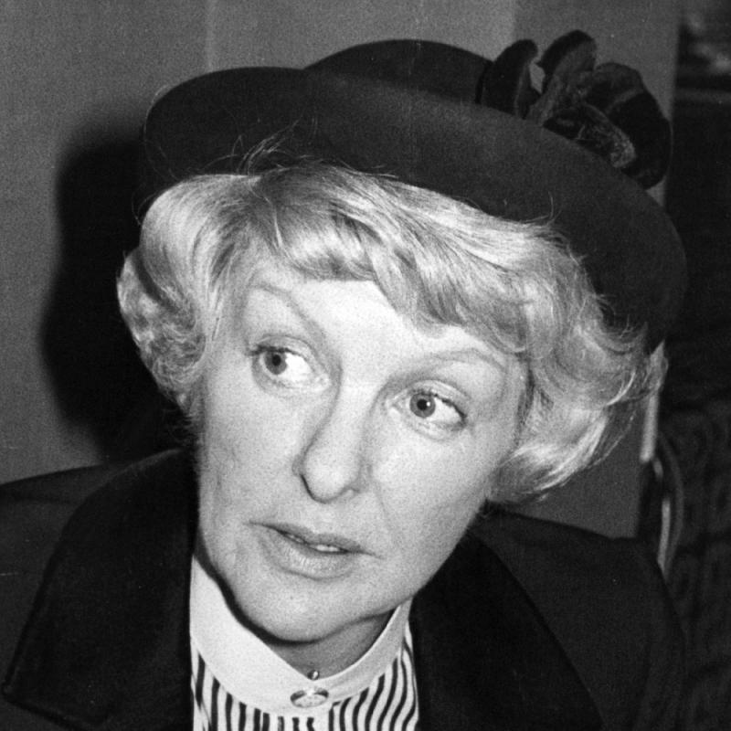 Comedian Elaine Stritch