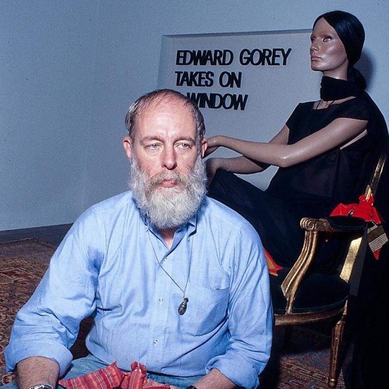 Illustrator Edward Gorey