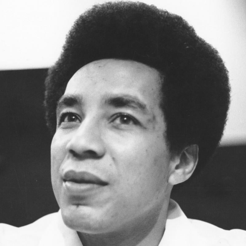 Musician and songwriter Smokey Robinson